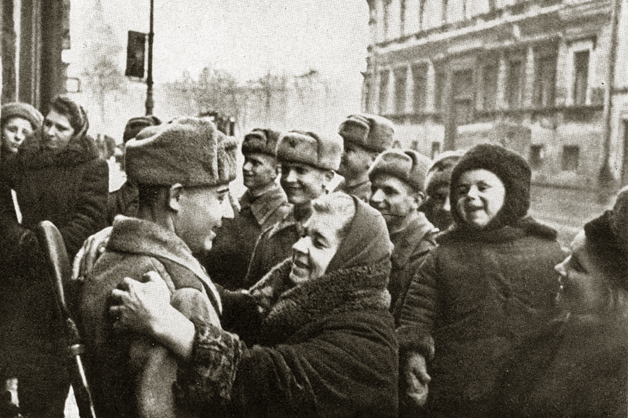 Снятие блокады, 1944 г. / Фото из открытых интернет-источников