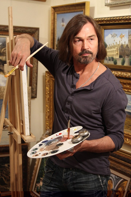 Никас Сафронов – известный современный российский художник
