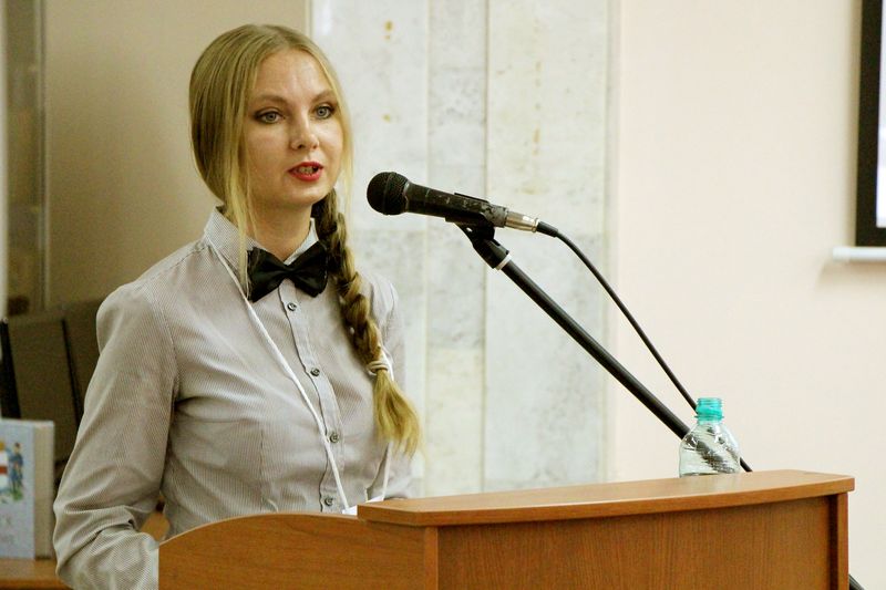 Наталья Александровна Долгополова из Центральной городской библиотеки Омска