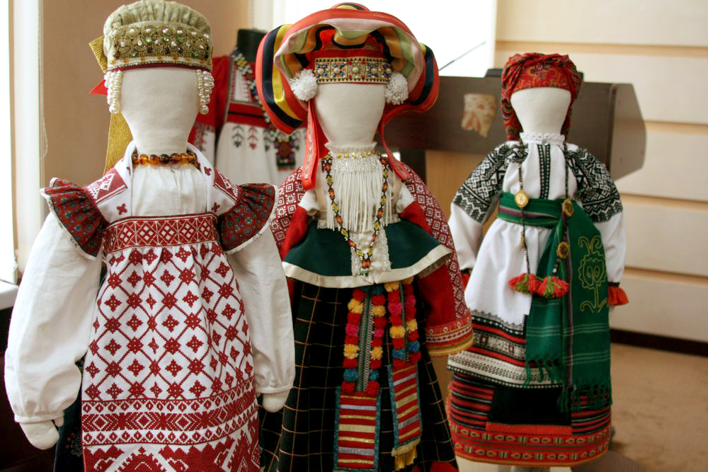 Национальная одежда русских народов