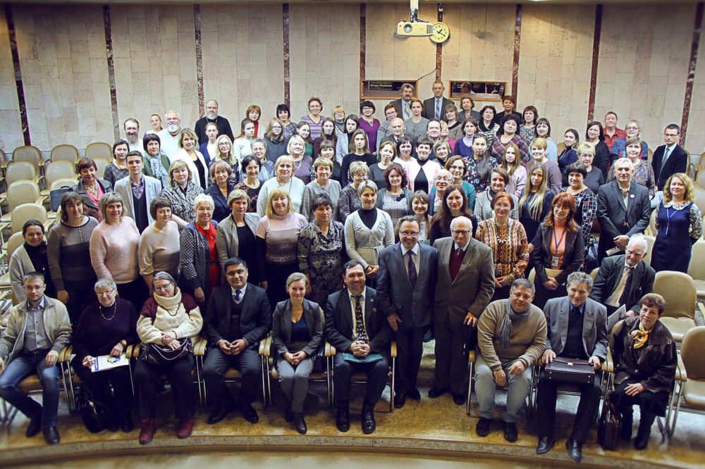 Участники конференции / © Фото ОГОНБ имени А. С. Пушкина