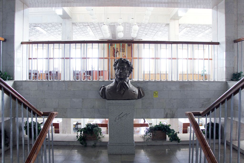 © Фото ОГОНБ имени А. С. Пушкина © Фото ОГОНБ имени А. С. Пушкина